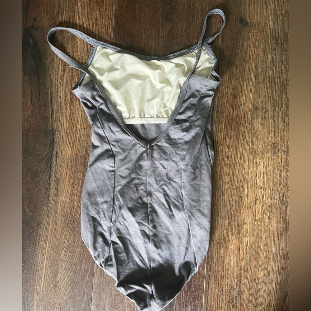 Grey Motionwear Dance Leotard